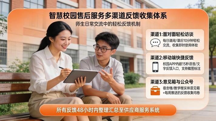 智慧校園售后服務(wù)評價(jià)場(chǎng)景