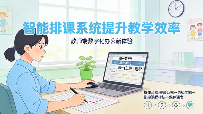老師使用教工系統排課