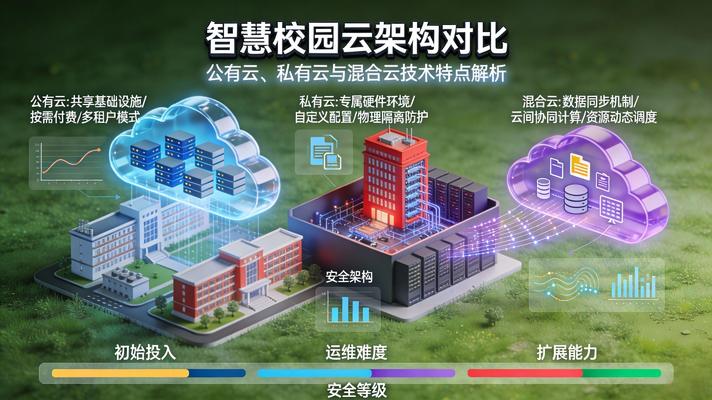 智慧校園云對比