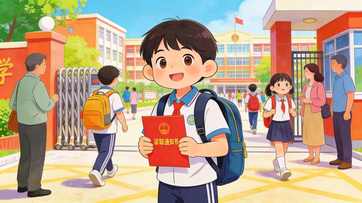 學(xué)生入學(xué)場(chǎng)景