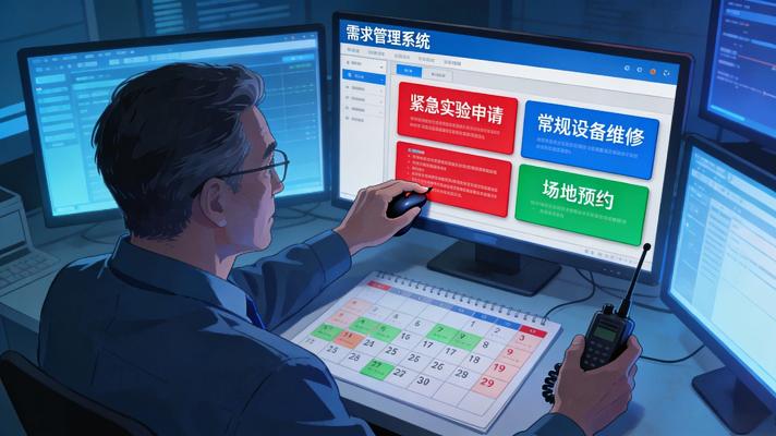 教輔人員通過(guò)教工平臺查看師生需求