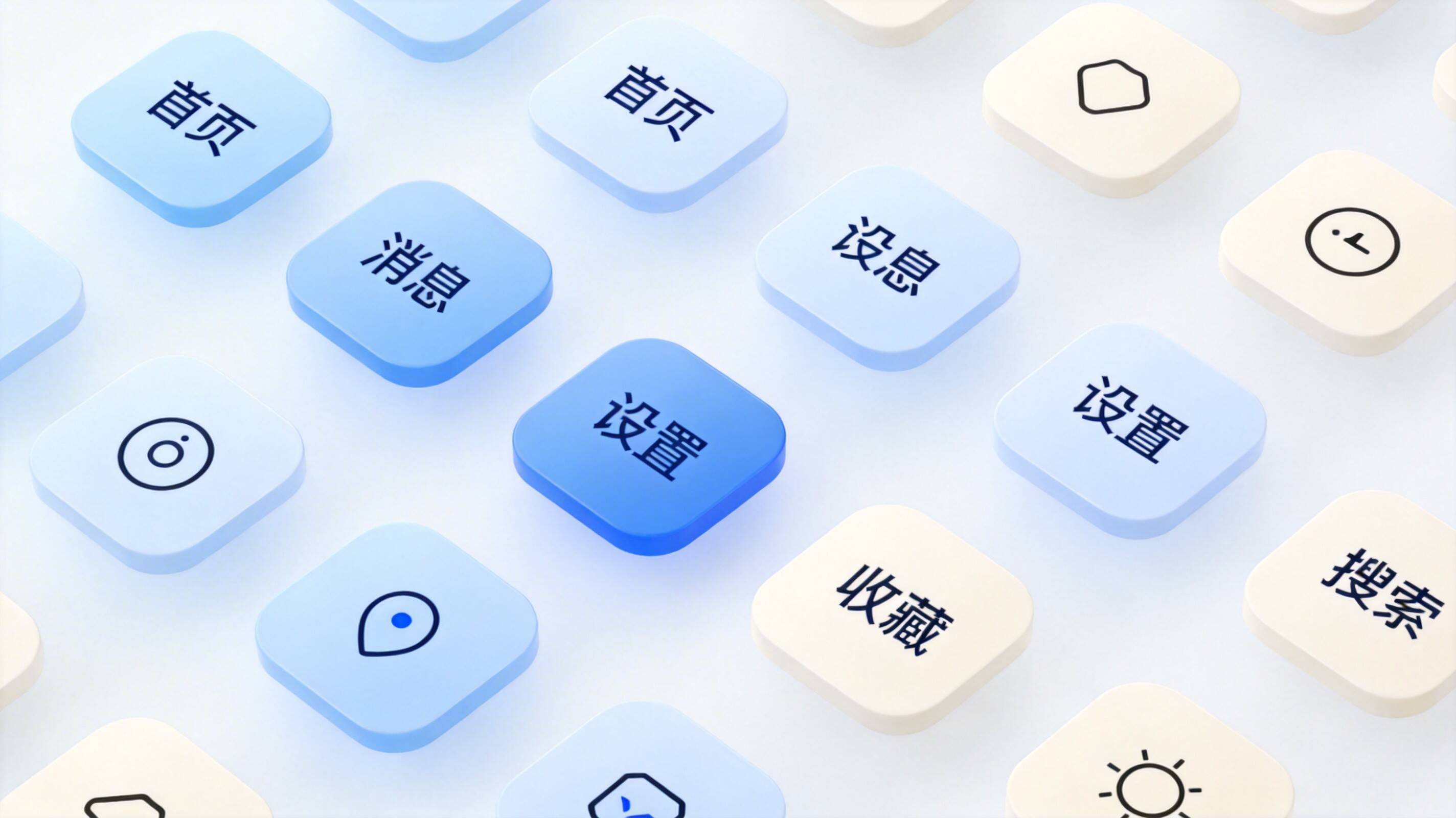 快捷入口界面