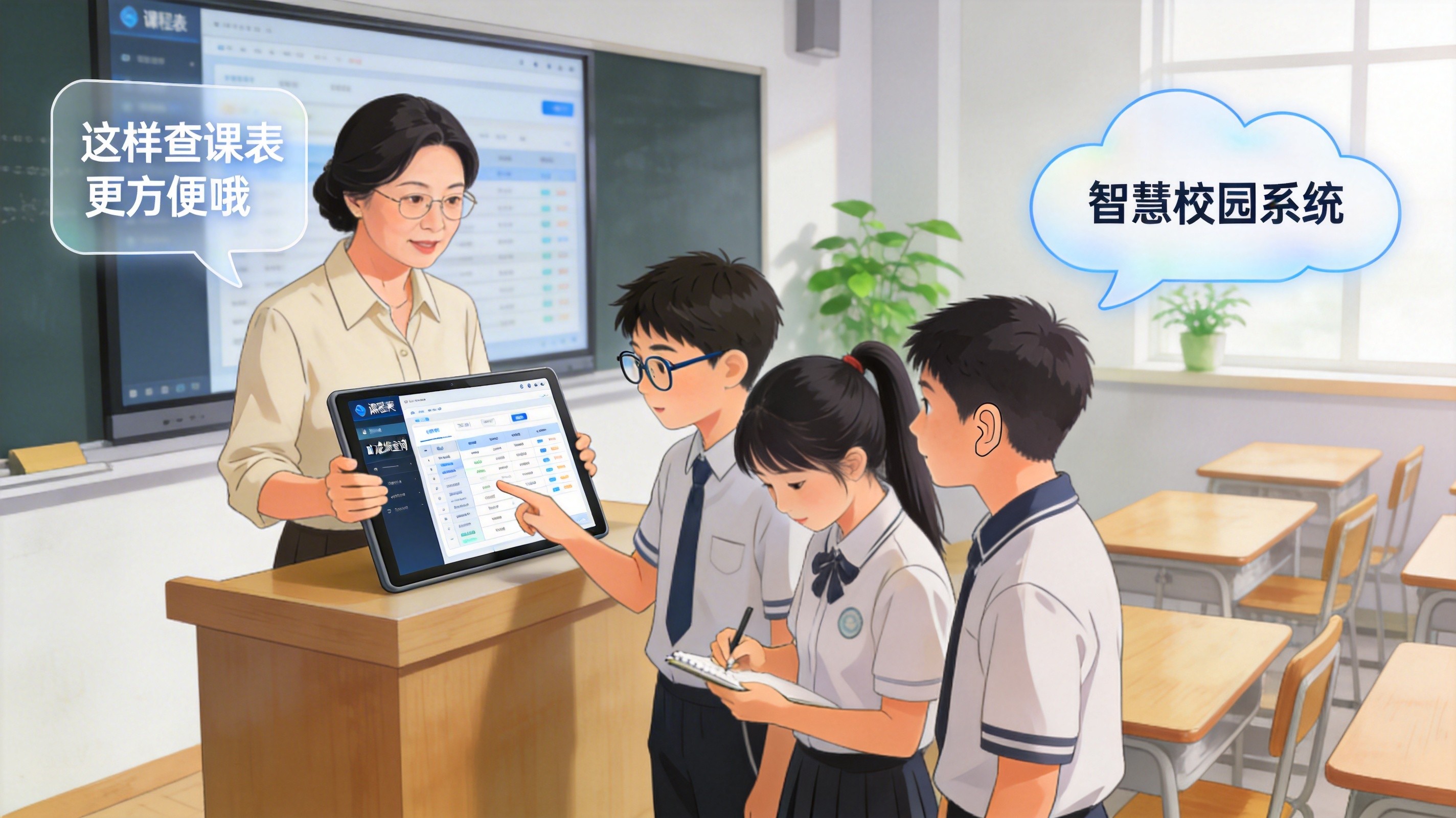 教學(xué)討論場(chǎng)景