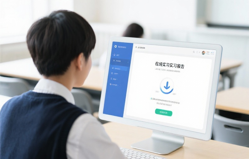學(xué)生線(xiàn)上提交實(shí)習報告