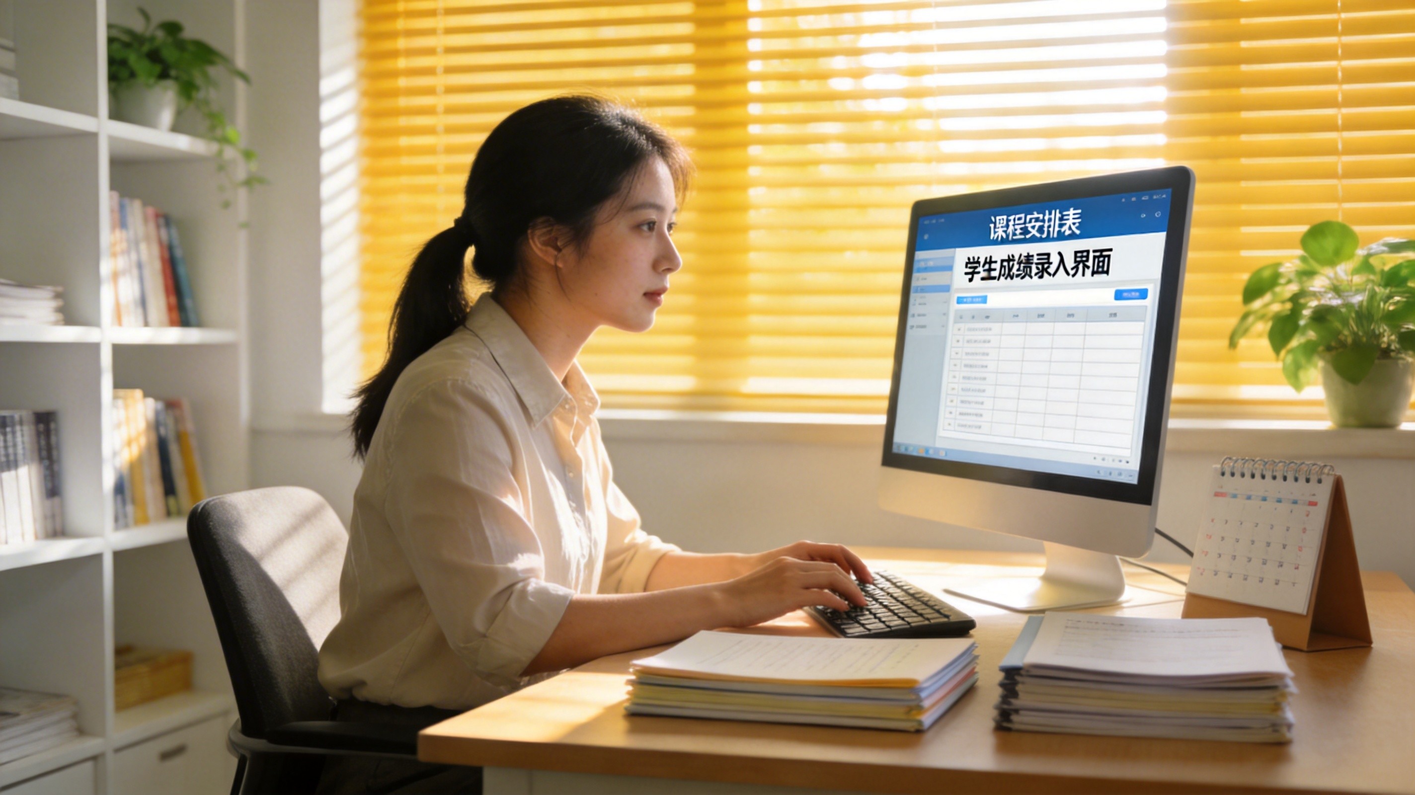 教務(wù)辦公場(chǎng)景